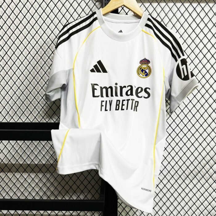 Real Madrid Home Jersey 2025/26 - Image 3