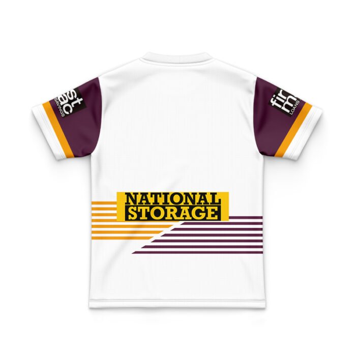 Kid's NRL Brisbane Broncos 2025 Away Jersey - Image 2