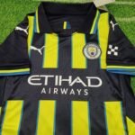 Kid's Manchester City Away Jersey+Shorts 2024/25 - Image 3
