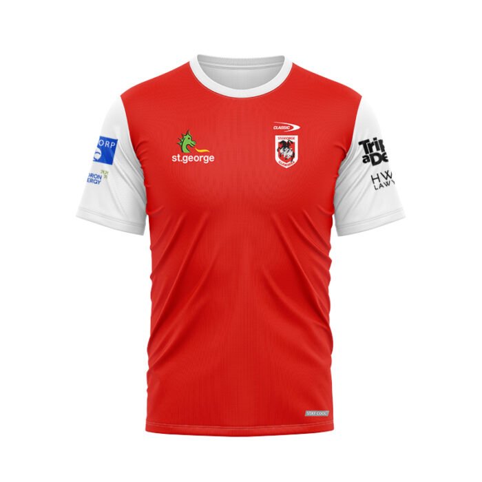 NRL St George Illawarra Dragons 2024 Player Jersey - Image 1