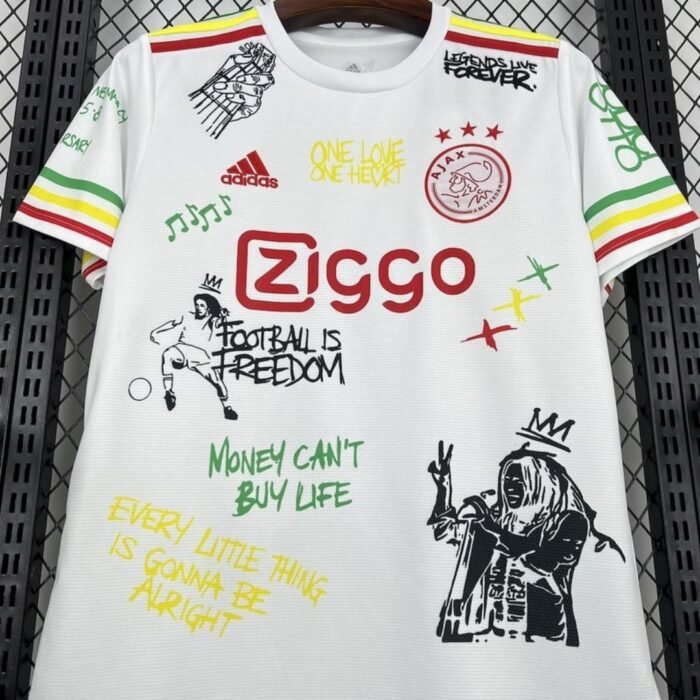 AJAX BOB MARLEY Special Edition Jersey 2025/26 - Image 5