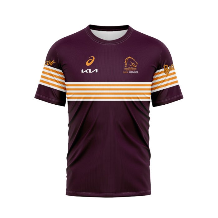 NRL Brisbane Broncos 2025 Member Jersey - Image 1