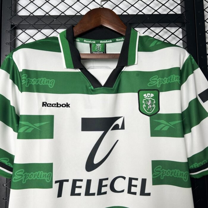 Retro Sporting CP Home Jersey 1999/2000 - Image 3