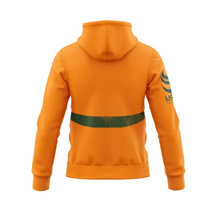 Australian Wallabies 2025 Home Jersey Zipper Hoodie - Image 2