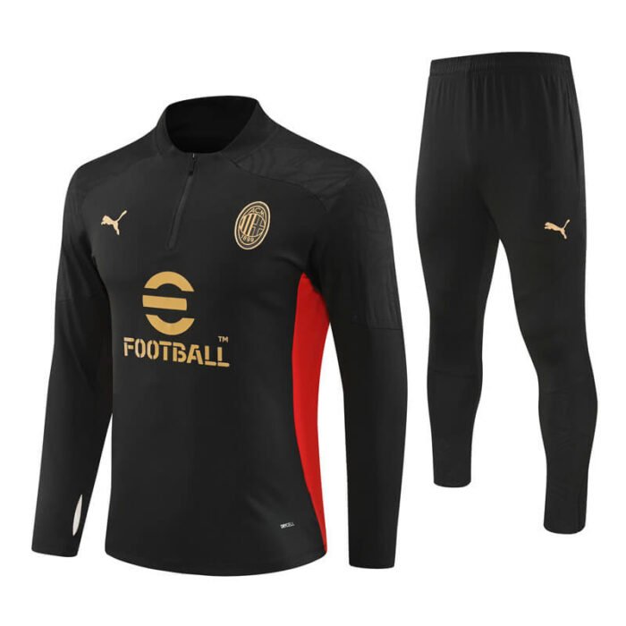 AC Milan Long Sleeve Track Suit 2024/25 MEN659 - Image 1
