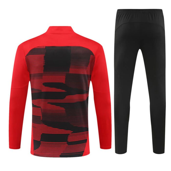 AC Milan Long Sleeve Track Suit 2024/25 MEN657 - Image 2