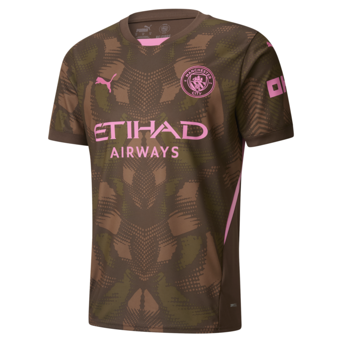 Manchester City Goalkeeper Jersey Brown 2024/25 - Image 1