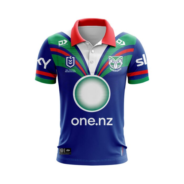 NRL New Zealand Warriors 2024 Players Fit Home Jersey - Image 1
