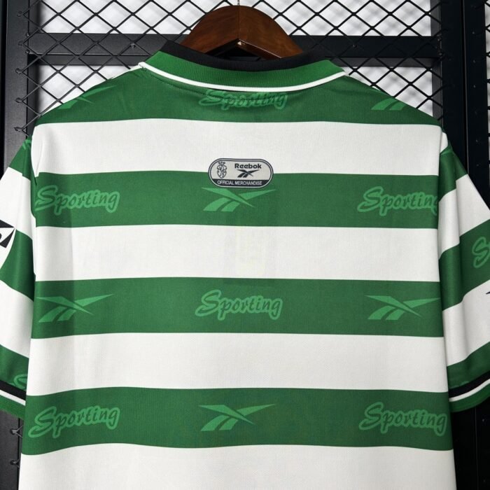 Retro Sporting CP Home Jersey 1999/2000 - Image 8
