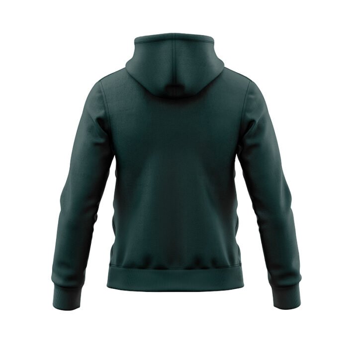British & Irish Lions 2025 Training Green Zipper Hoodie - Image 2