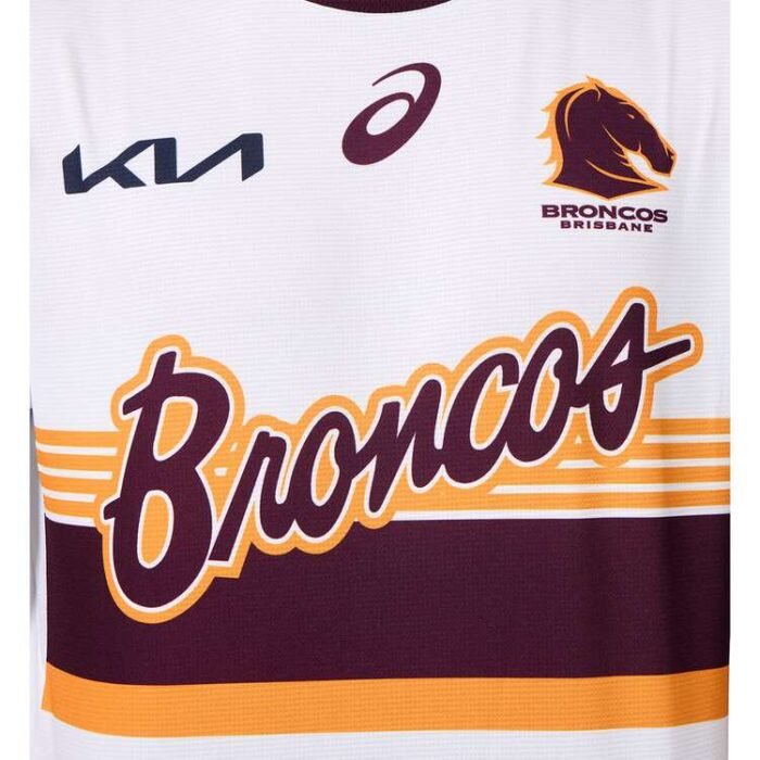 NRL Brisbane Broncos 2025 Run Out Jersey - Image 3